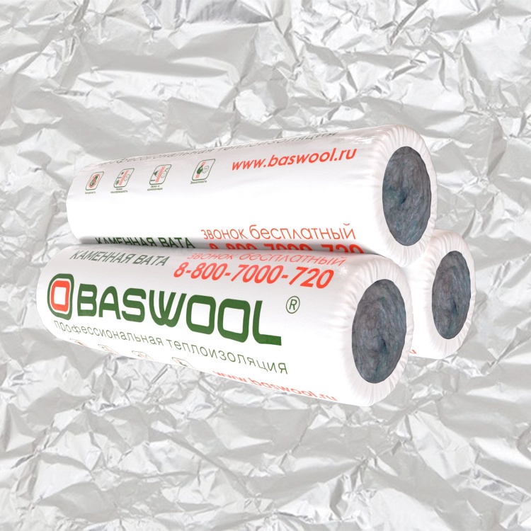 Мат прошивной BASWOOL  МП-100 ГОСТ 21880-2011 2000х1200х60 мм
