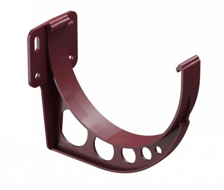 Кронштейн желоба DOCKE Standard, красный